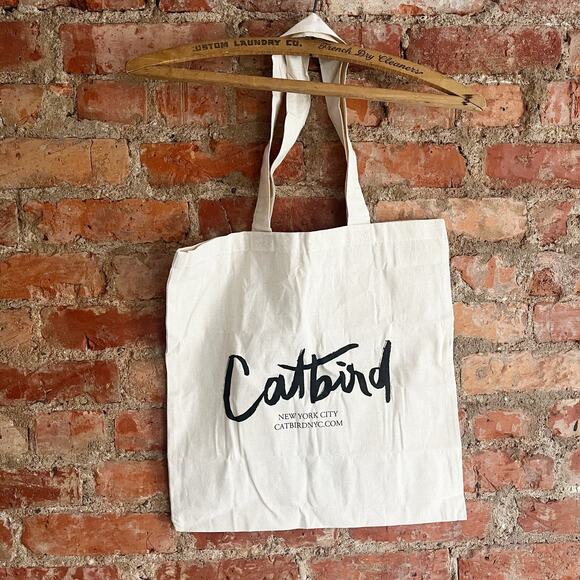 Catbird Canvas Tote Bag - New for Spring/Summer 25 - Picture 2 of 3